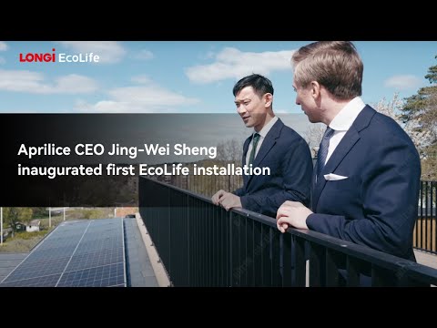 World-leading solar tech available for private homes / Longi brings high-efficiency module series EcoLife to homeowners